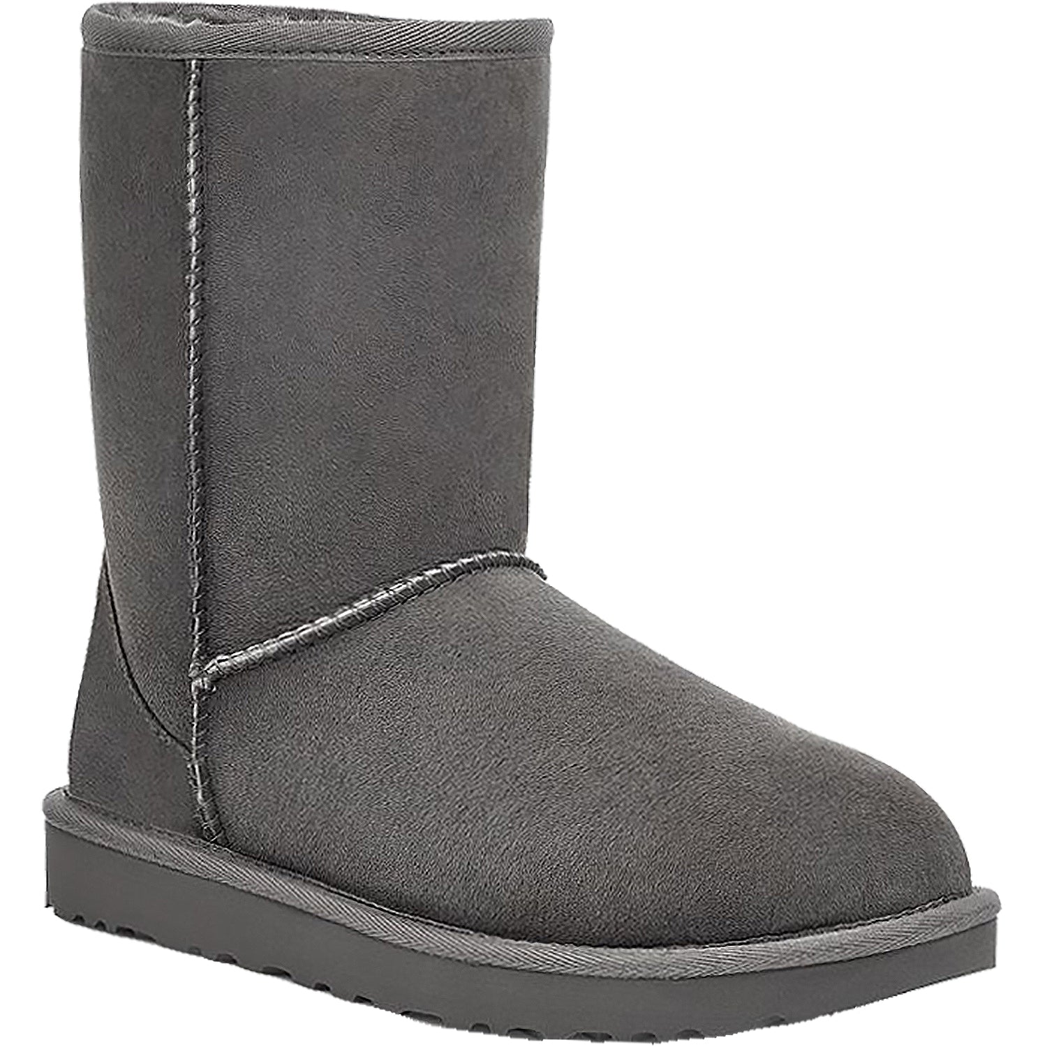 Womens Ugg Women's UGG Classic Short II Grey Sheepskin Grey Sheepskin