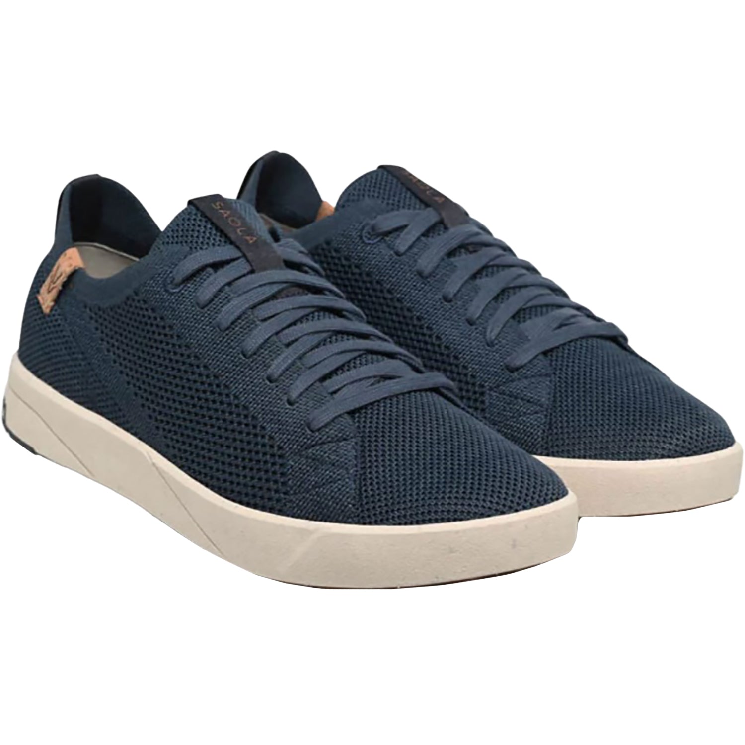 Mens Saola Saola Cannon Knit 20 Men's Vegan Sneakers Blue Blue