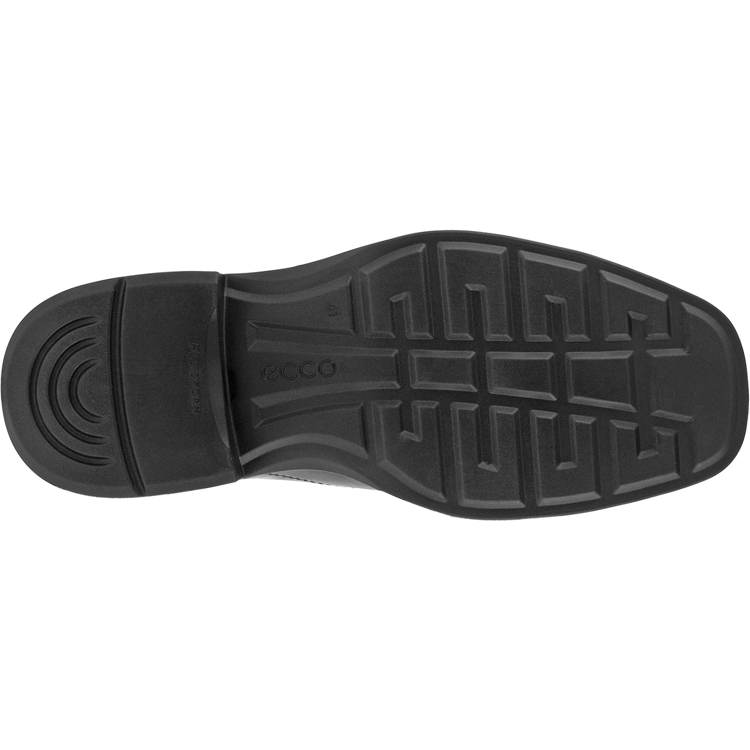 Mens Ecco Ecco Helsinki 20 Apron Toe Men's Slip Ons Black Leather Black Leather
