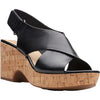 Womens Clarks Women's Clarks Maritsa Lara Black Leather Black Leather