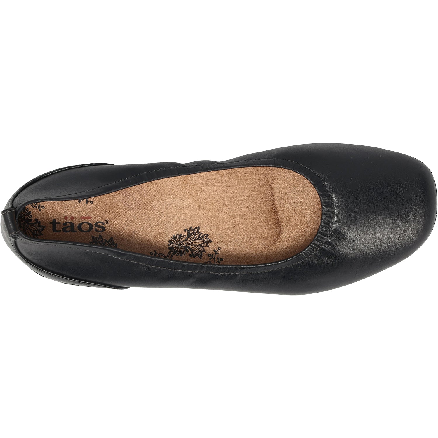 Women's Taos Chit Chat Black Leather – Footwear etc.