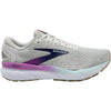 Womens Brooks Women's Brooks Ghost 16 White/Grey/Estate Blue Mesh White/Grey/Estate Blue Mesh