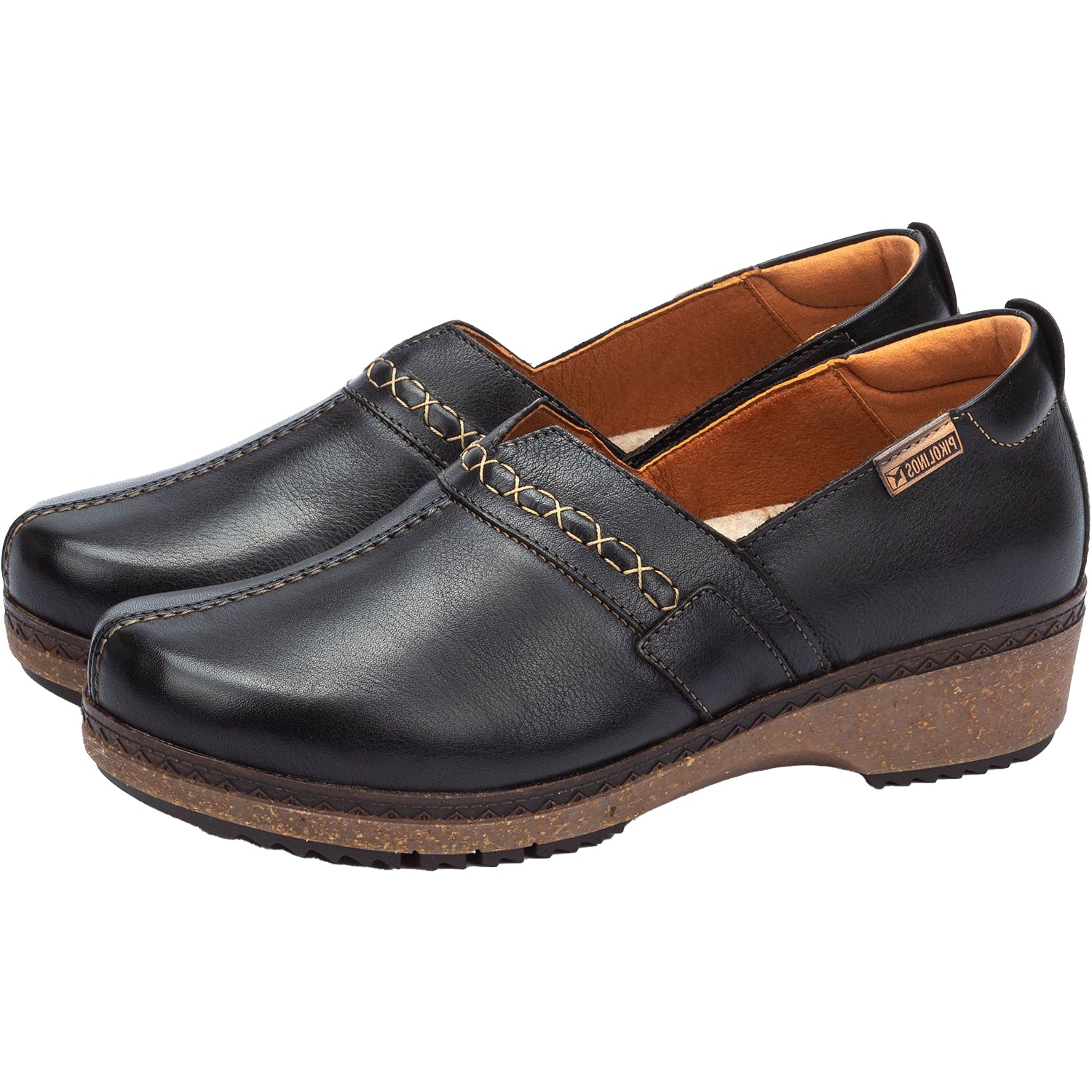 Womens Pikolinos Pikolinos Granada W0W-3627 Women's Shoes Black Leather Black Leather