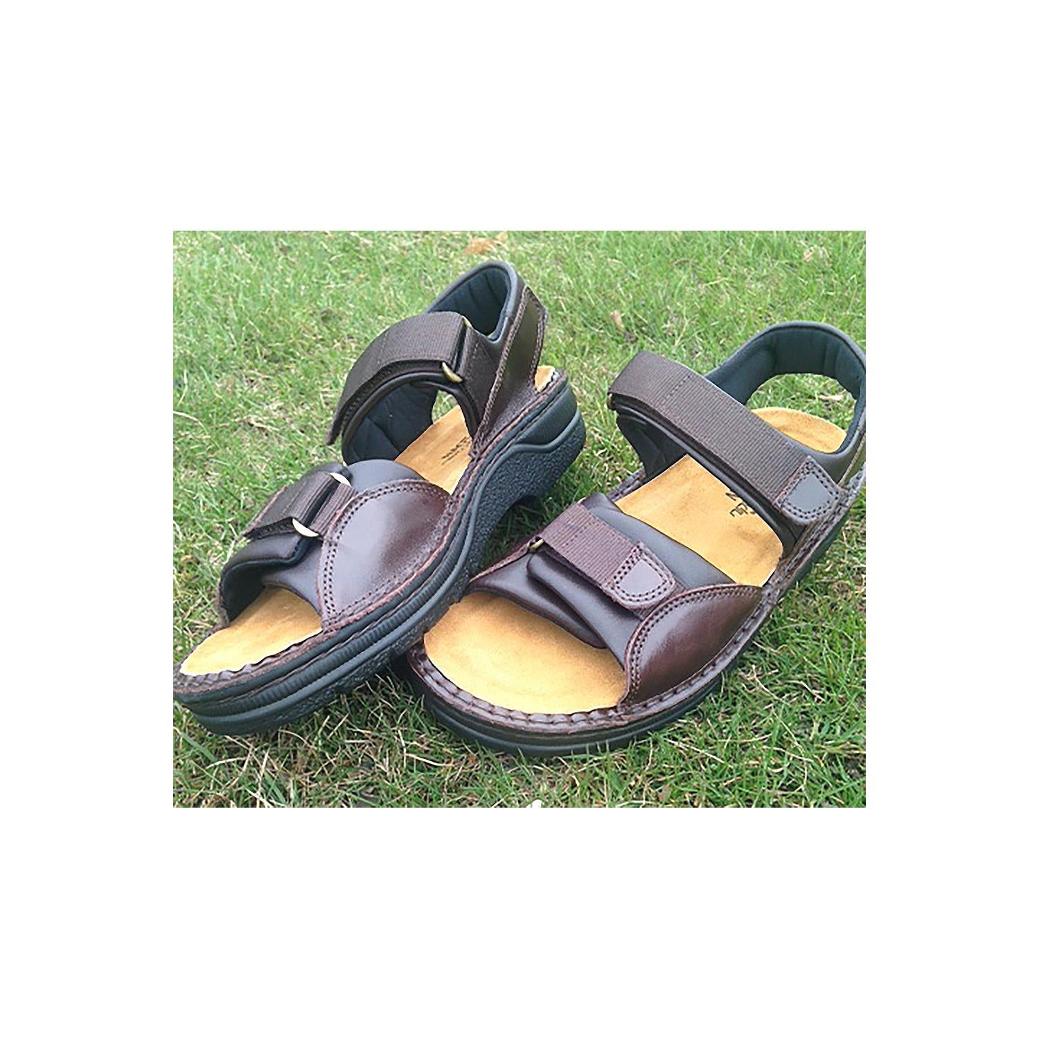 Mens Naot Naot Andes Men's  Sandals Walnut Leather Walnut Leather