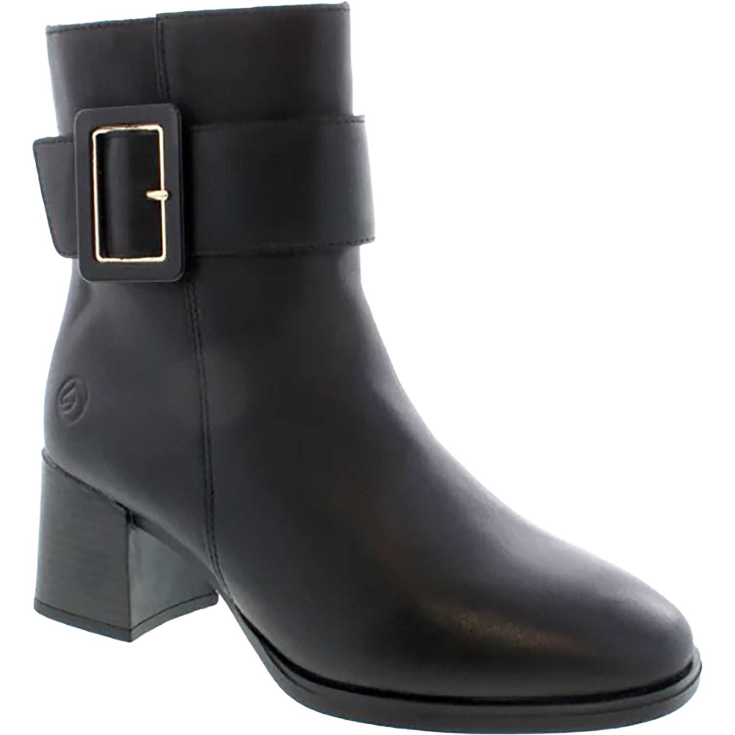 Womens Remonte Remonte D0V80-00 Women's Dressy Boots Black Leather Black Leather