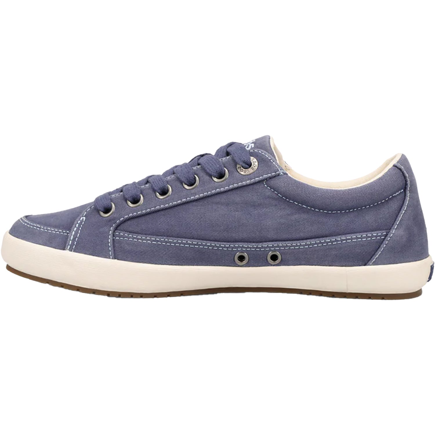Womens Taos Taos Moc Star 2 Women's Sneakers Indigo Distressed Canvas Indigo Distressed Canvas