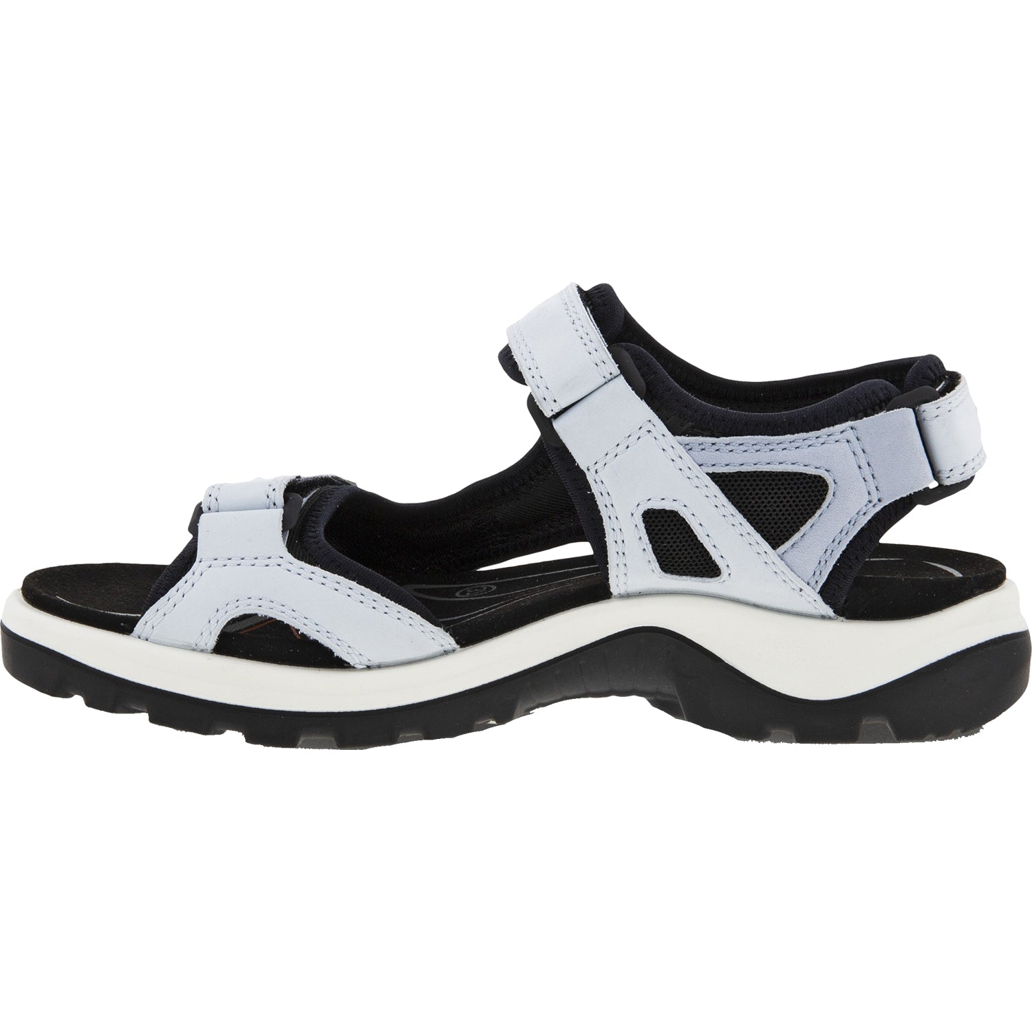 Womens Ecco ECCO Yucatan Women's Outdoor Sandals Air/Dusty Blue Nubuck Air/Dusty Blue Nubuck