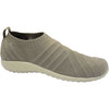 Womens Naot Naot Okahu Women's Slip On Shoes Women's Naot Okahu Taupe Knit Fabric Women's Naot Okahu Taupe Knit Fabric