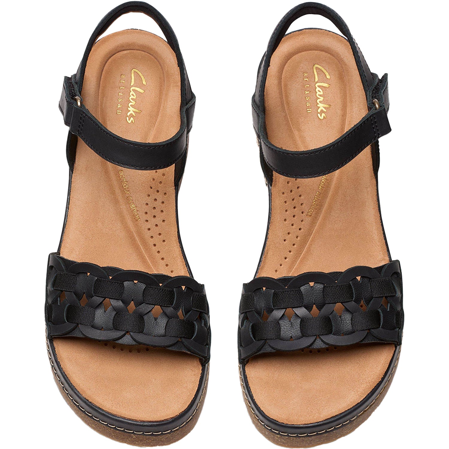 Womens Clarks Women's Clarks Kassanda Bar Black Leather Black Leather