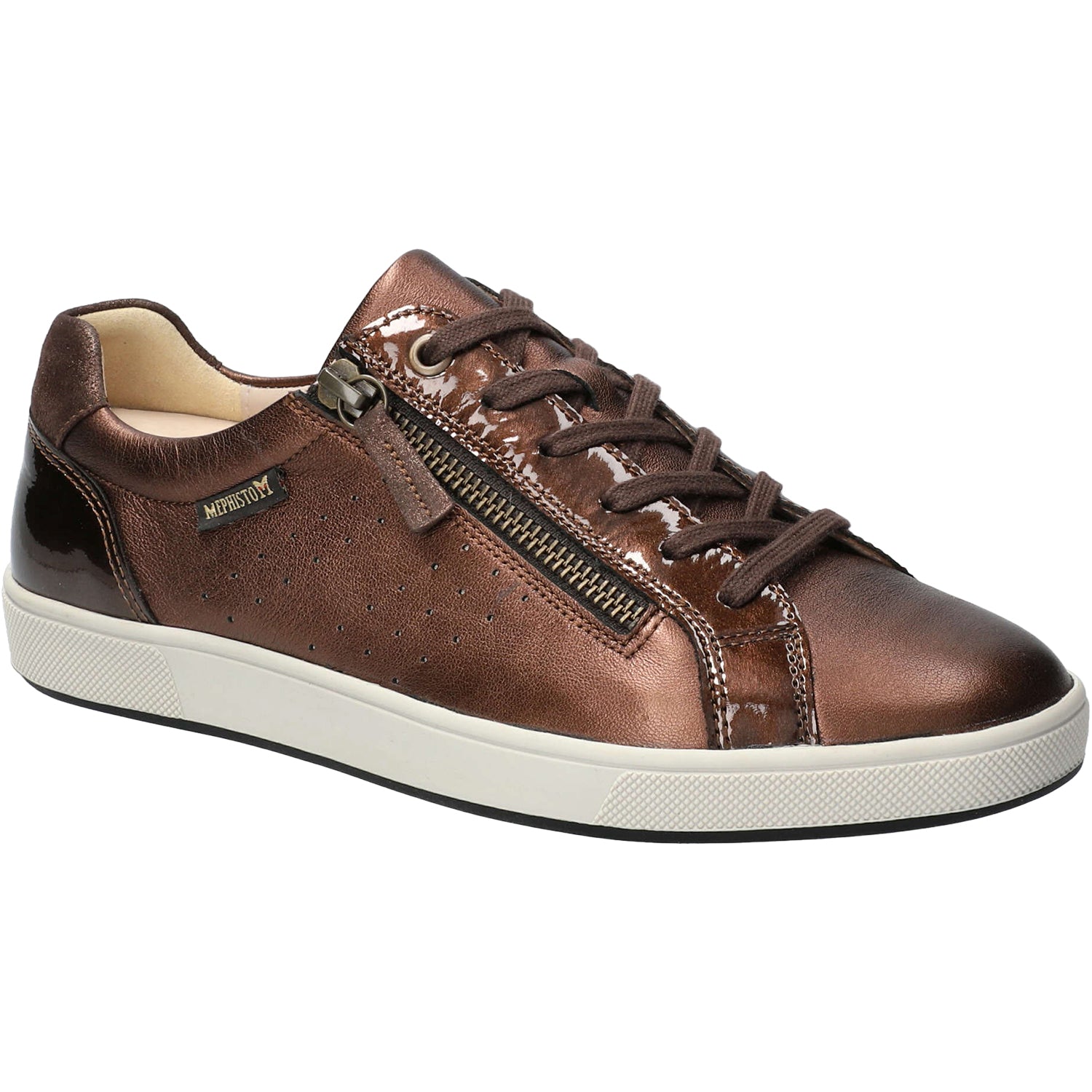 Women's Mephisto Nikita 1 Bronze Charm Grained Leather – Footwear etc.