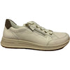 Womens Ara shoes Ara Oleanna Women's Walking Sneakers Cream Calf/Sesame Leather Cream Calf/Sesame Leather