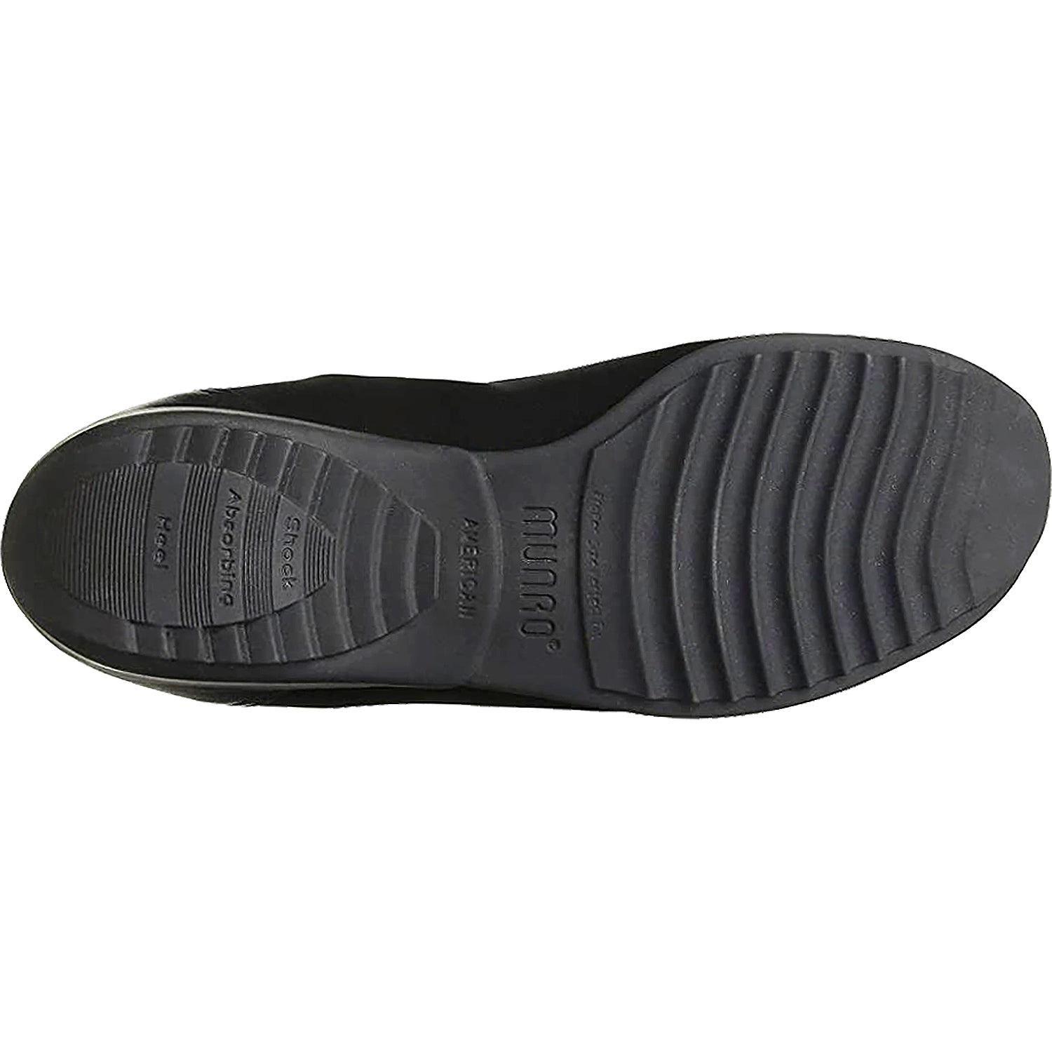 Womens Munro Munro Traveler Women's Slip On Shoes Black Stretch Fabric Black Stretch Fabric