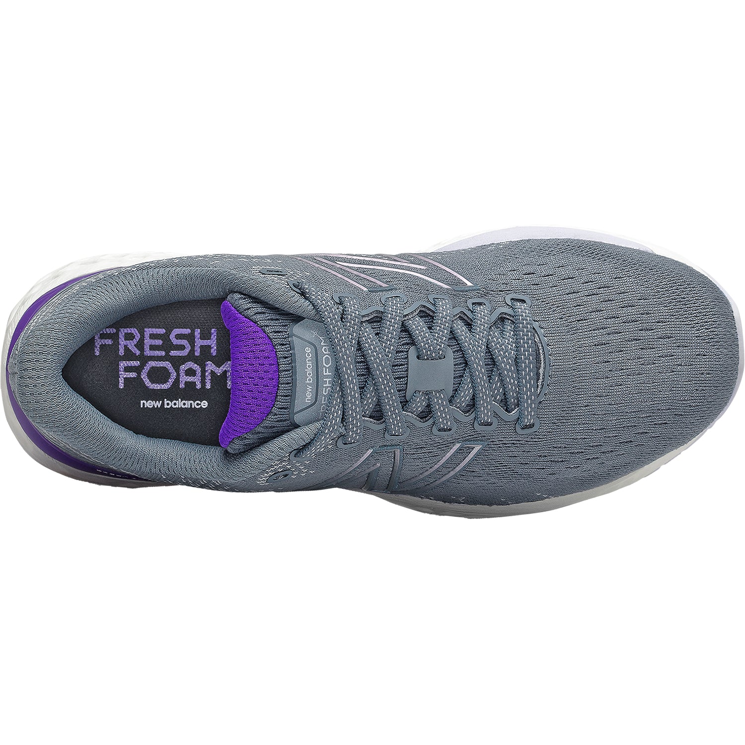 Womens New balance Women's New Balance Fresh Foam W880D11 Ocean Grey/Deep Violet Mesh Ocean Grey/Deep Violet Mesh