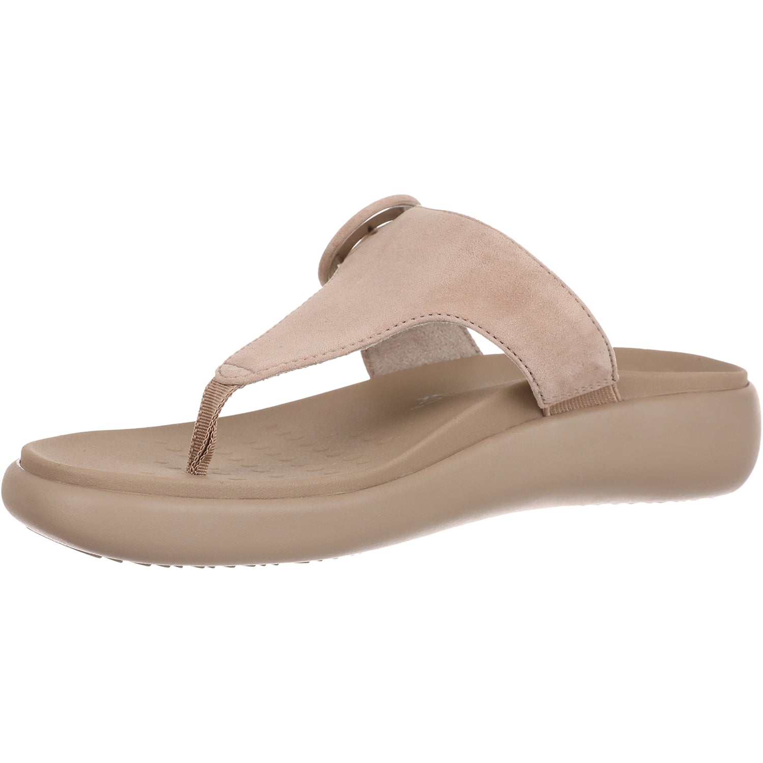 Womens Vionic Vionic Activate RX Women's Thong Sandals Taupe Suede Taupe Suede