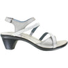 Womens Naot Women's Naot Innovate Silver Threads Leather Silver Threads Leather
