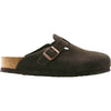 Unisex Birkenstock Unisex Birkenstock Boston Soft Footbed Mocha Suede Mocha Suede