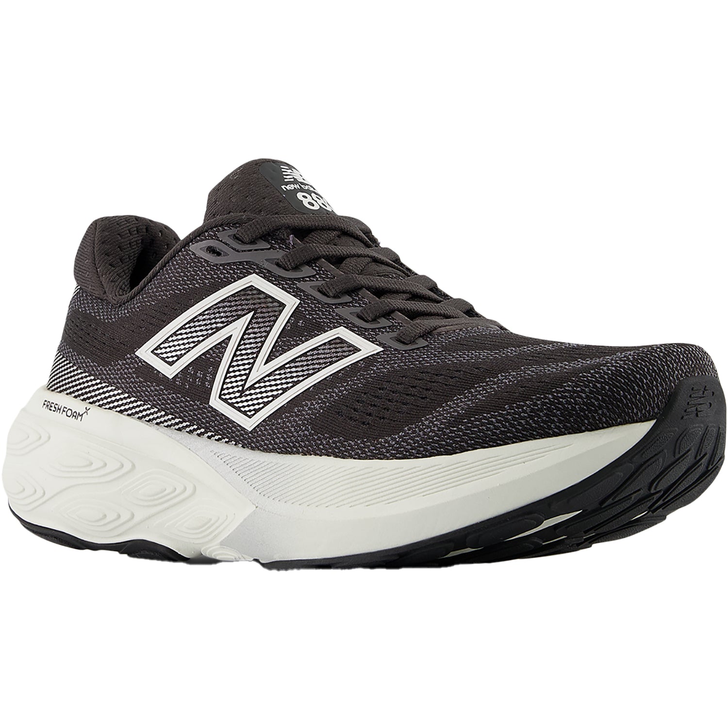 Womens New balance Women's New Balance W880H15 Black Cement/Sea Salt/Silver Metallic (Neutral Support) Black Cement/Sea Salt/Silver Metallic