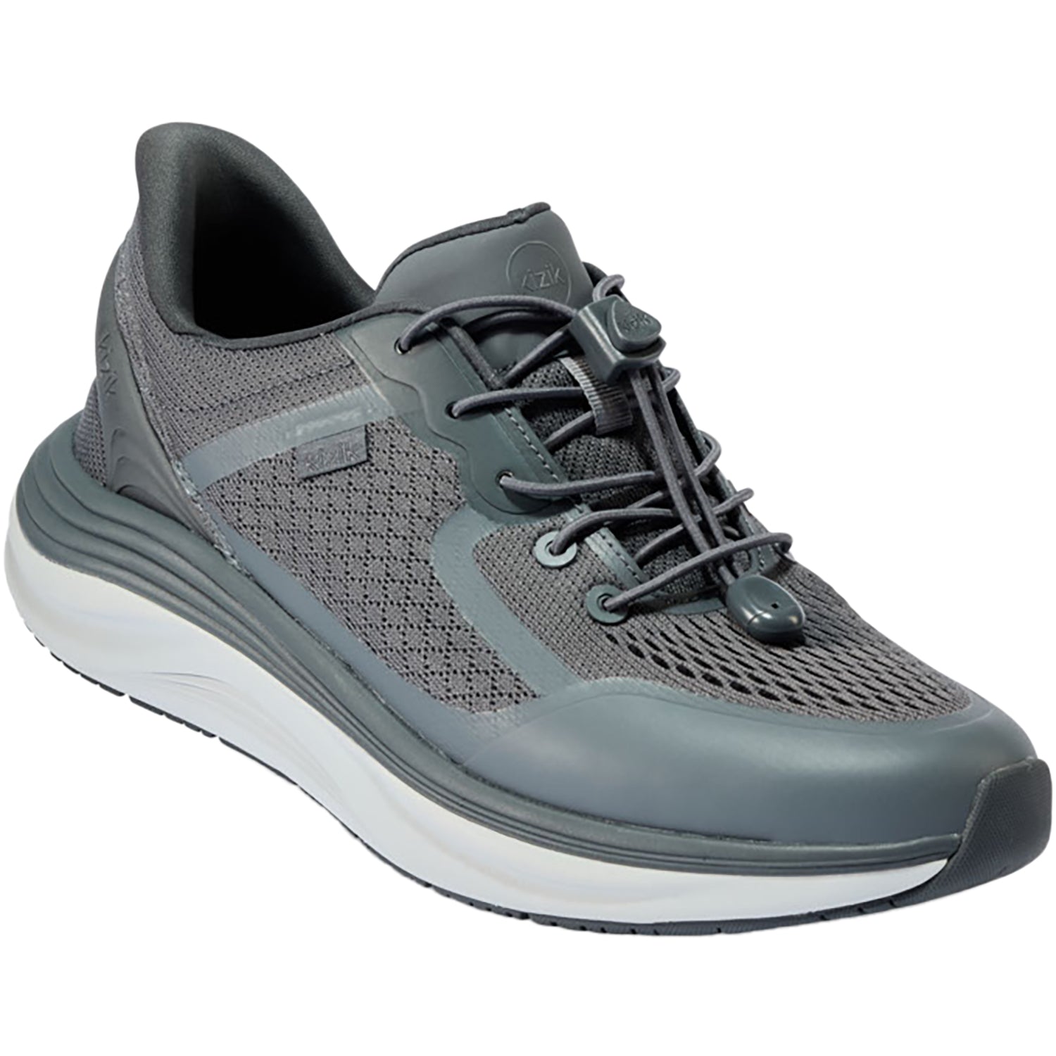 Mens Kizik KIZIK London Men's Athletic Shoes Castlerock Mesh Castlerock Mesh