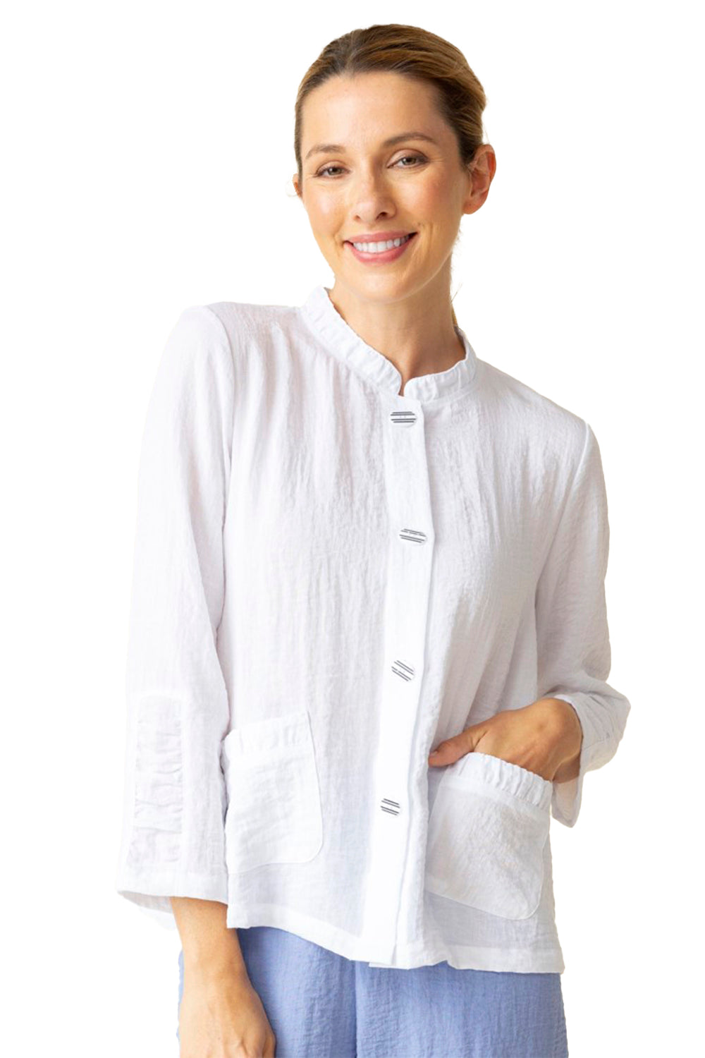 Womens Habitat Habitat Express Travel Sld Event Jacket Women's Outerwear White White