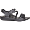Womens Aetrex Aetrex Jillian Sport Women's Backstrap Sandals Black EVA Black EVA