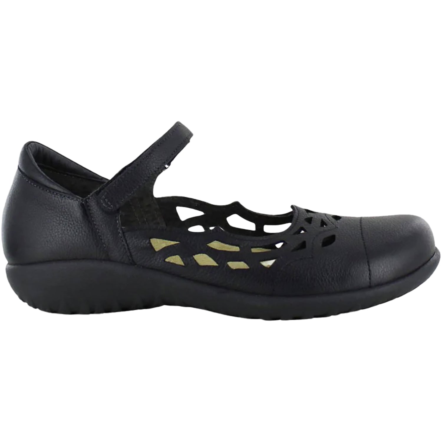 Womens Naot Naot Agathis Women's Mary Janes Soft Black Leather Soft Black Leather