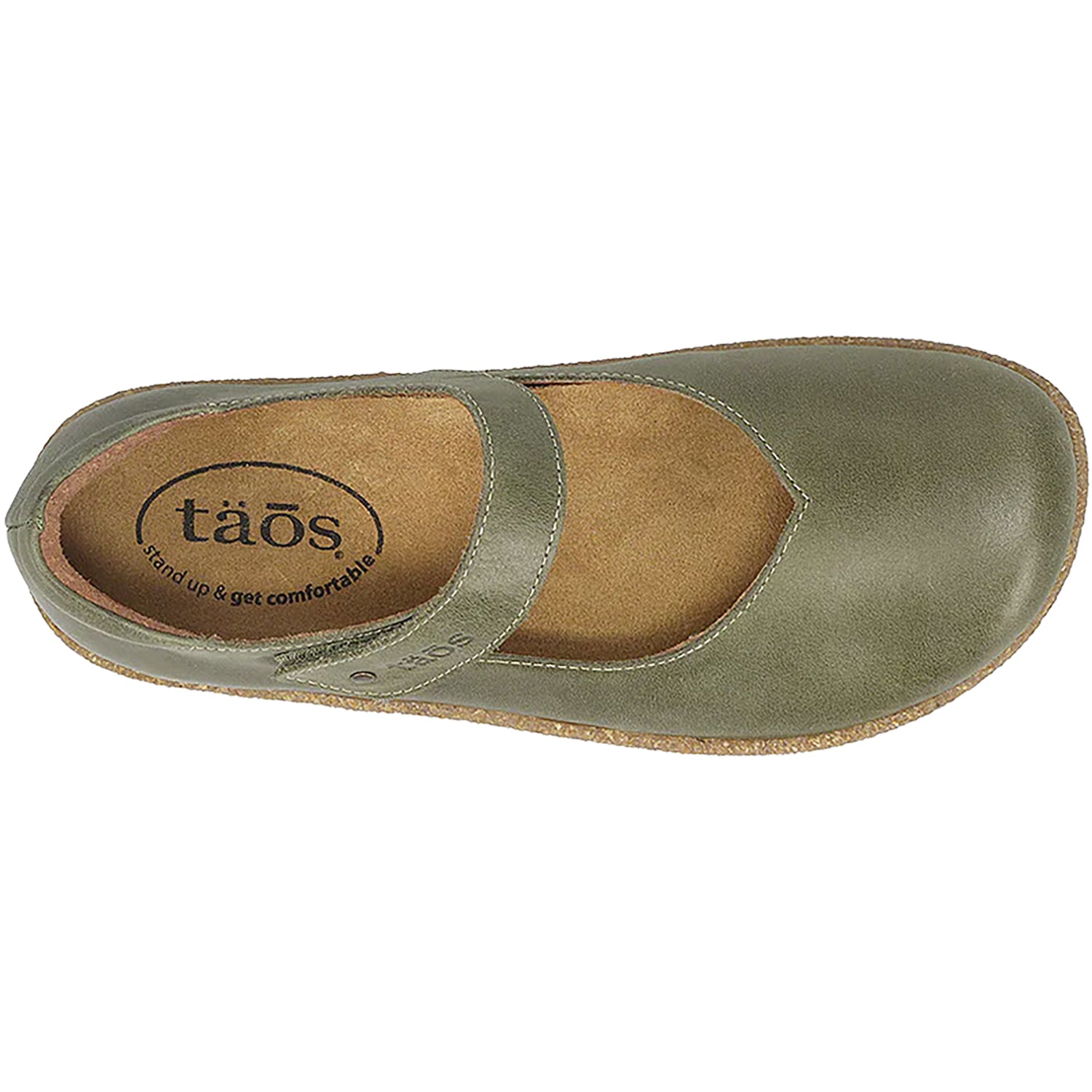 Womens Taos Taos Ultimate Women's Shoes Forest Leather Forest Leather