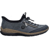 Womens Rieker Women's Rieker N3267-14 Pazifik/Atlantic/Schwarz Synthetic Pazifik/Atlantic/Schwarz Synthetic