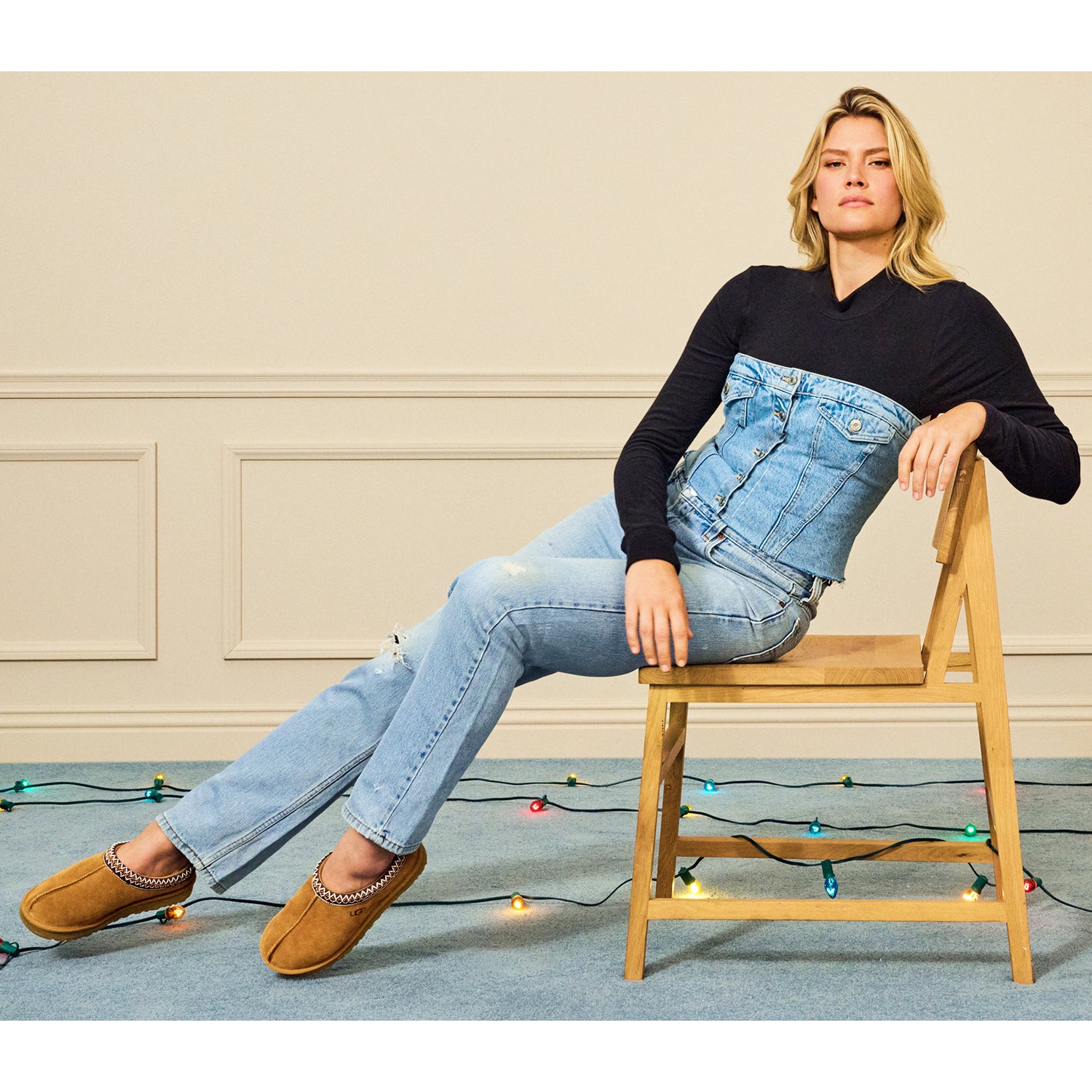 Womens Ugg Women's UGG Tasman Samba Red Suede Samba Red Suede