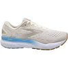 Womens Brooks Women's Brooks Ghost 16 Coconut/Chateau Grey/Blue Mesh Coconut/Chateau Grey/Blue Mesh