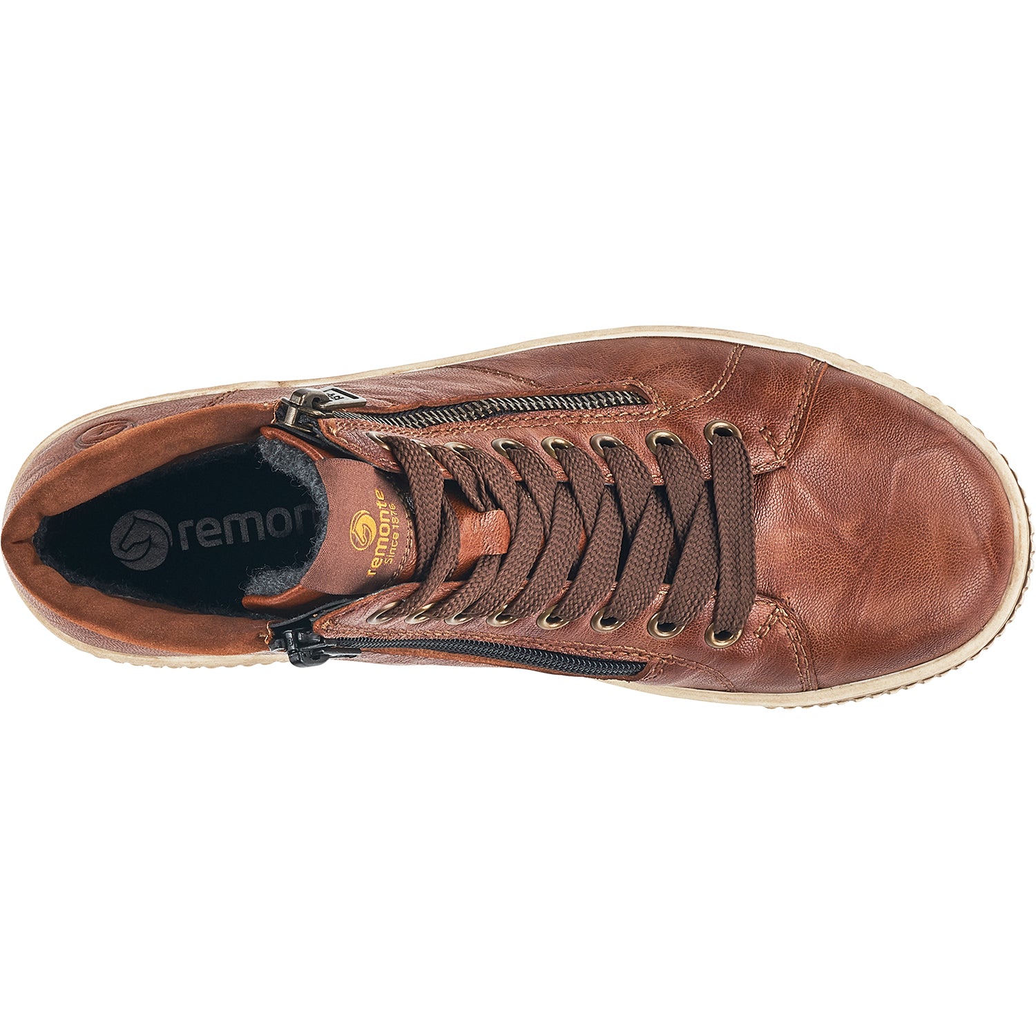 Womens Remonte Remonte D0772-22 Maditta 72 Women's Sneakers Cuoio/Reh/Cuoio Leather Cuoio/Reh/Cuoio Leather