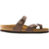 Womens Birkenstock Women's Birkenstock Mayari Mocha Birkibuc Mocha Birkibuc