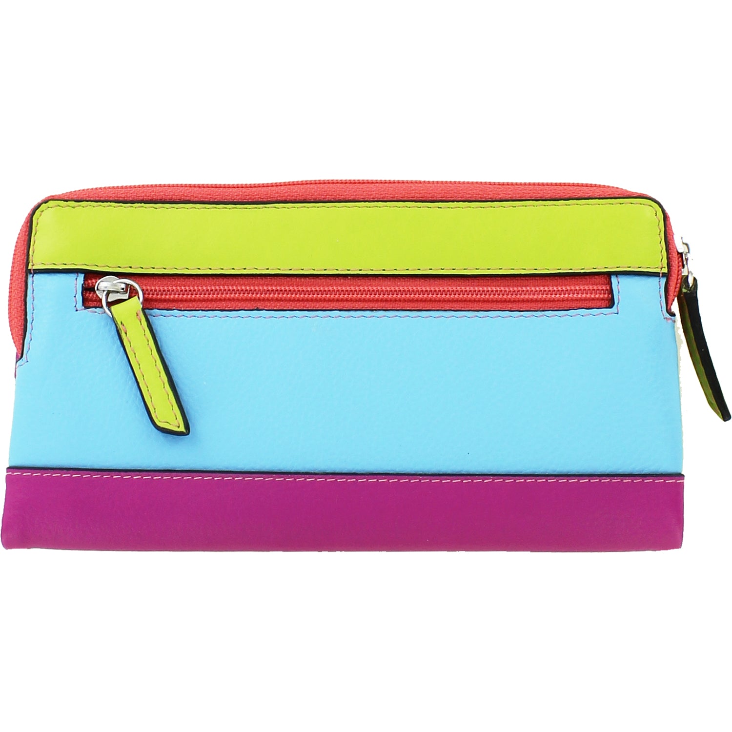 Womens Ili new york ili New York Smartphone Wallet Purse Paradise Multi Leather Paradise Multi Leather