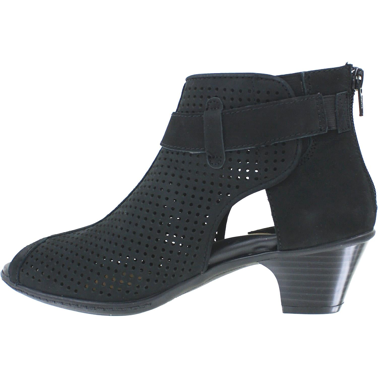 Womens Earth Women's Earth Intrepid Black Nubuck Black Nubuck