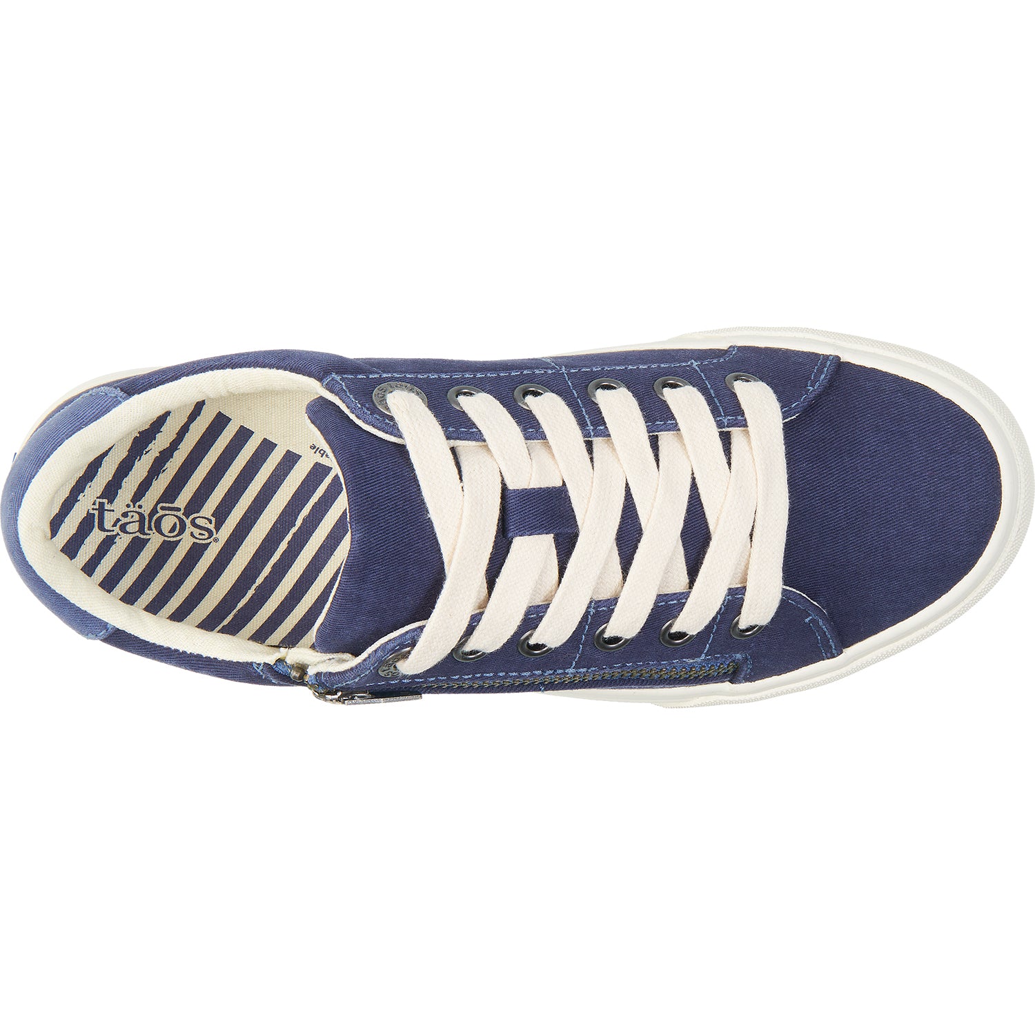 Womens Taos Women's Taos Z Soul Navy Indigo Vintage Canvas Navy Indigo Vintage Canvas