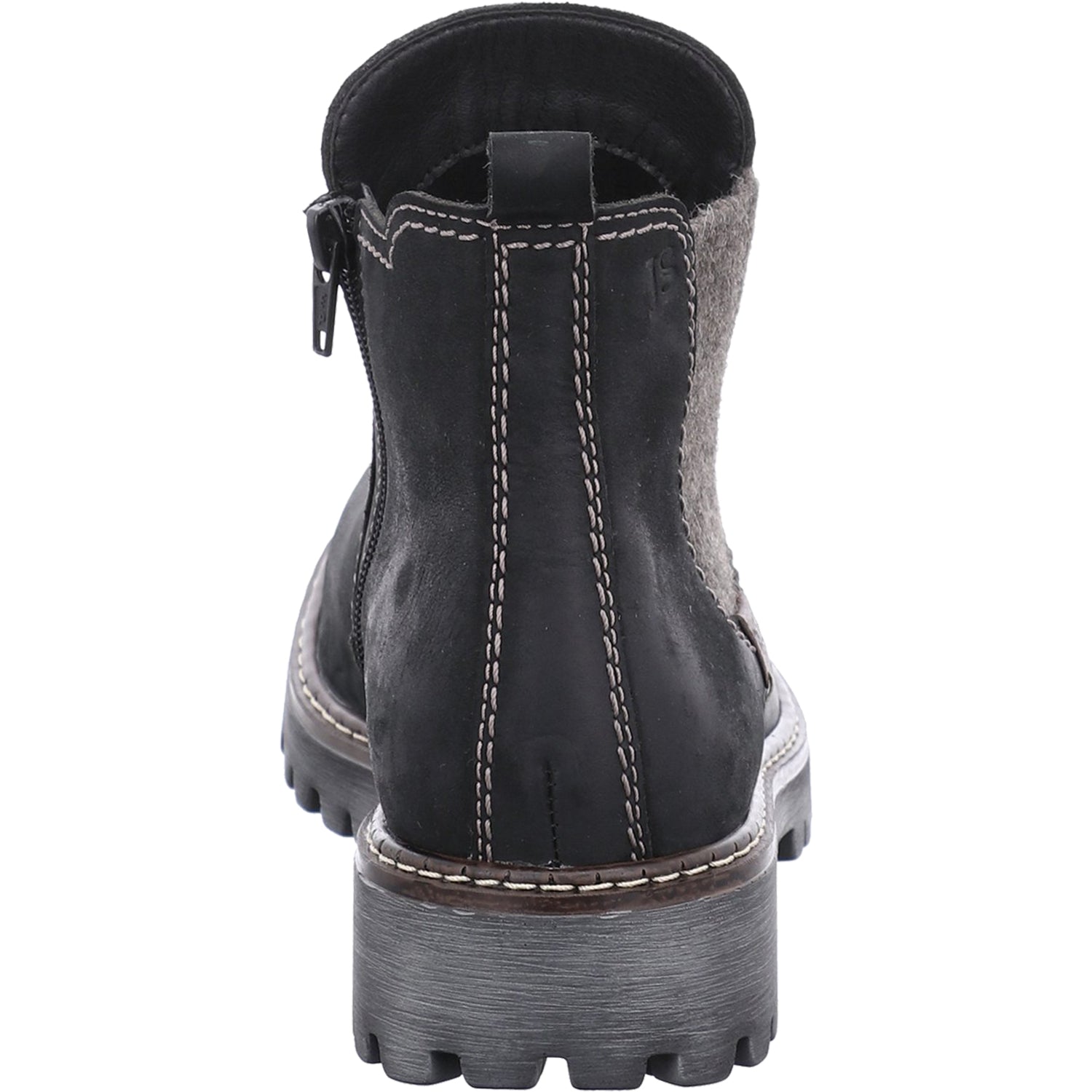 Womens Josef seibel Josef Seibel Marta 03 Women's Ankle Boots Black Leather Black Leather
