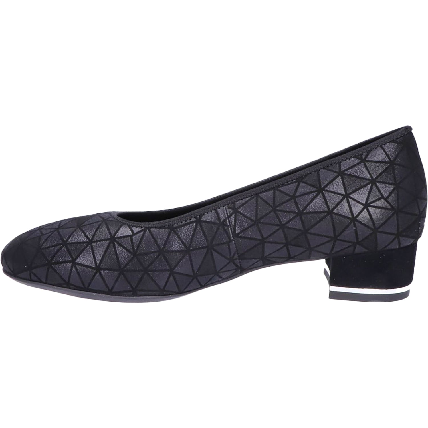 Womens Ara shoes Ara Gabrielle SP Women's Dress Heels Black Novelkid Suede Black Novelkid Suede