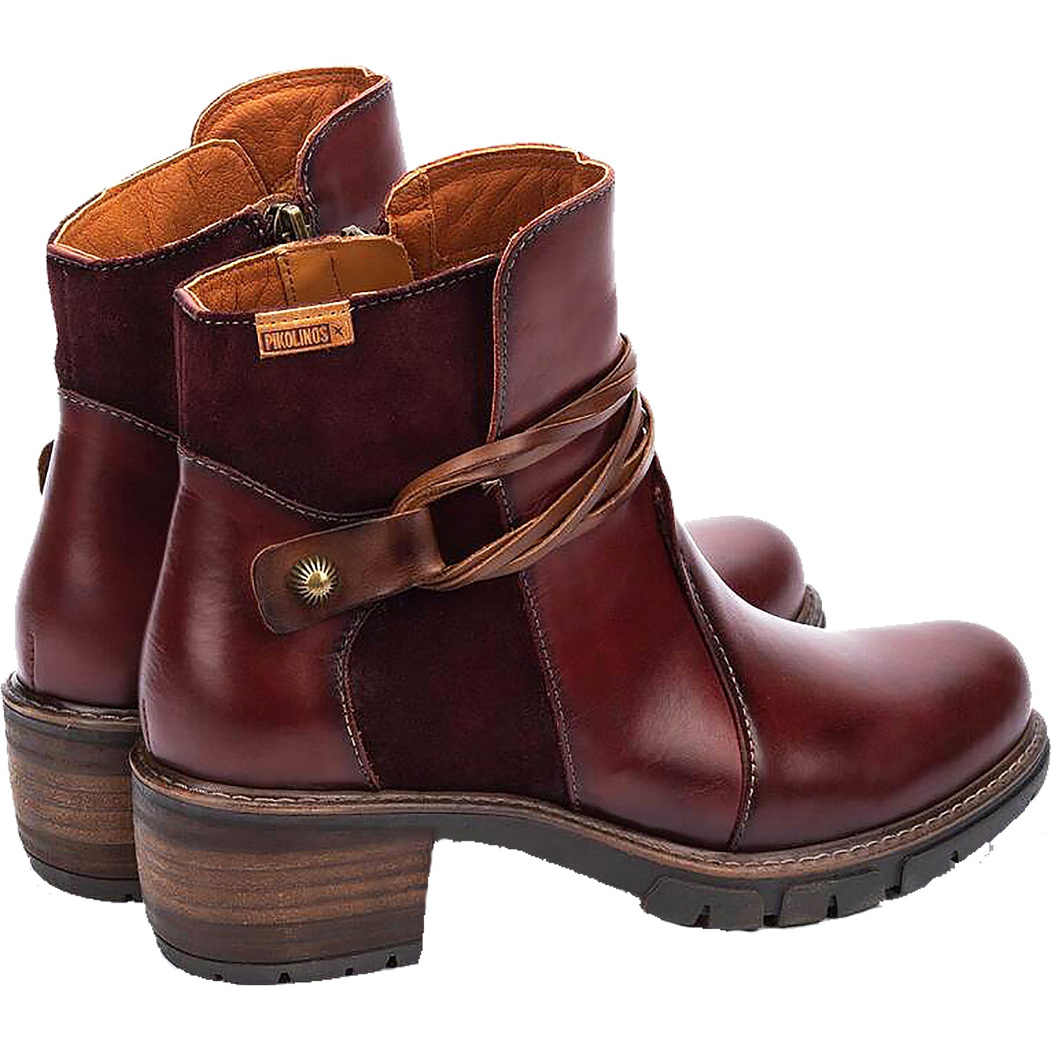Womens Pikolinos Pikolinos San Sebastian W1T-8906C2 Women's Boots Arcilla Leather Arcilla Leather