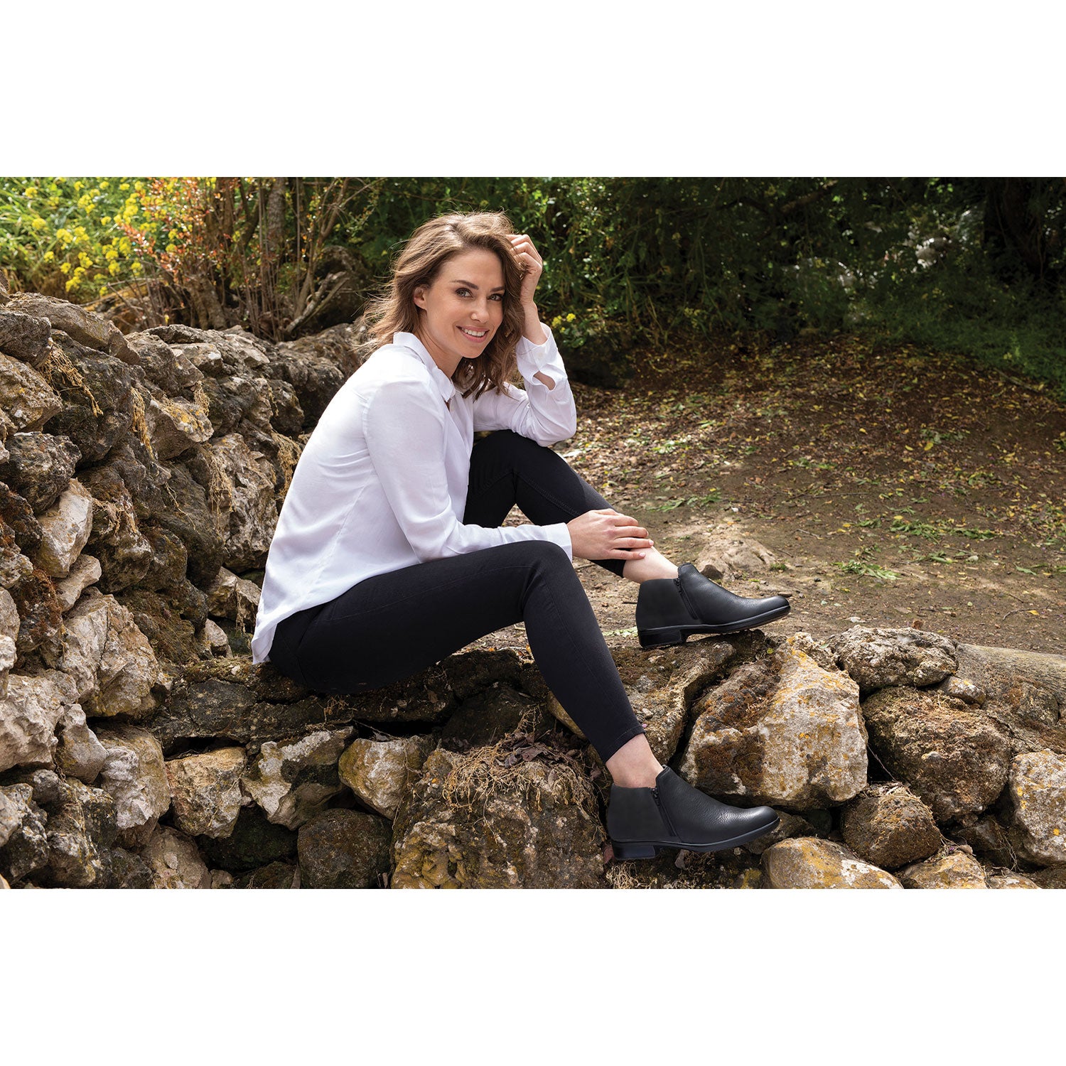 Women's Naot Helm Black Water Resistant Leather – Footwear etc.