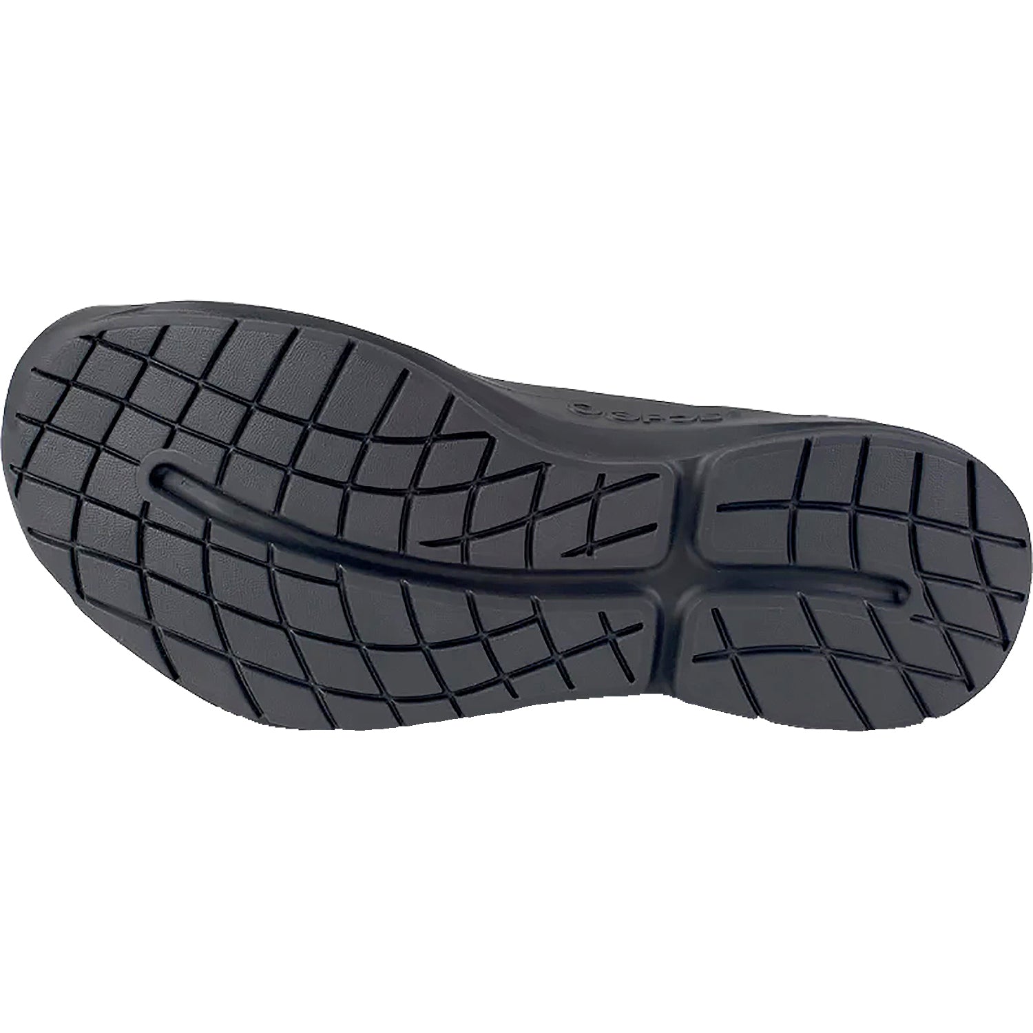 Mens Oofos OOFOS OOmg Sport Low Men's Recovery Shoes Black Mesh Black Mesh
