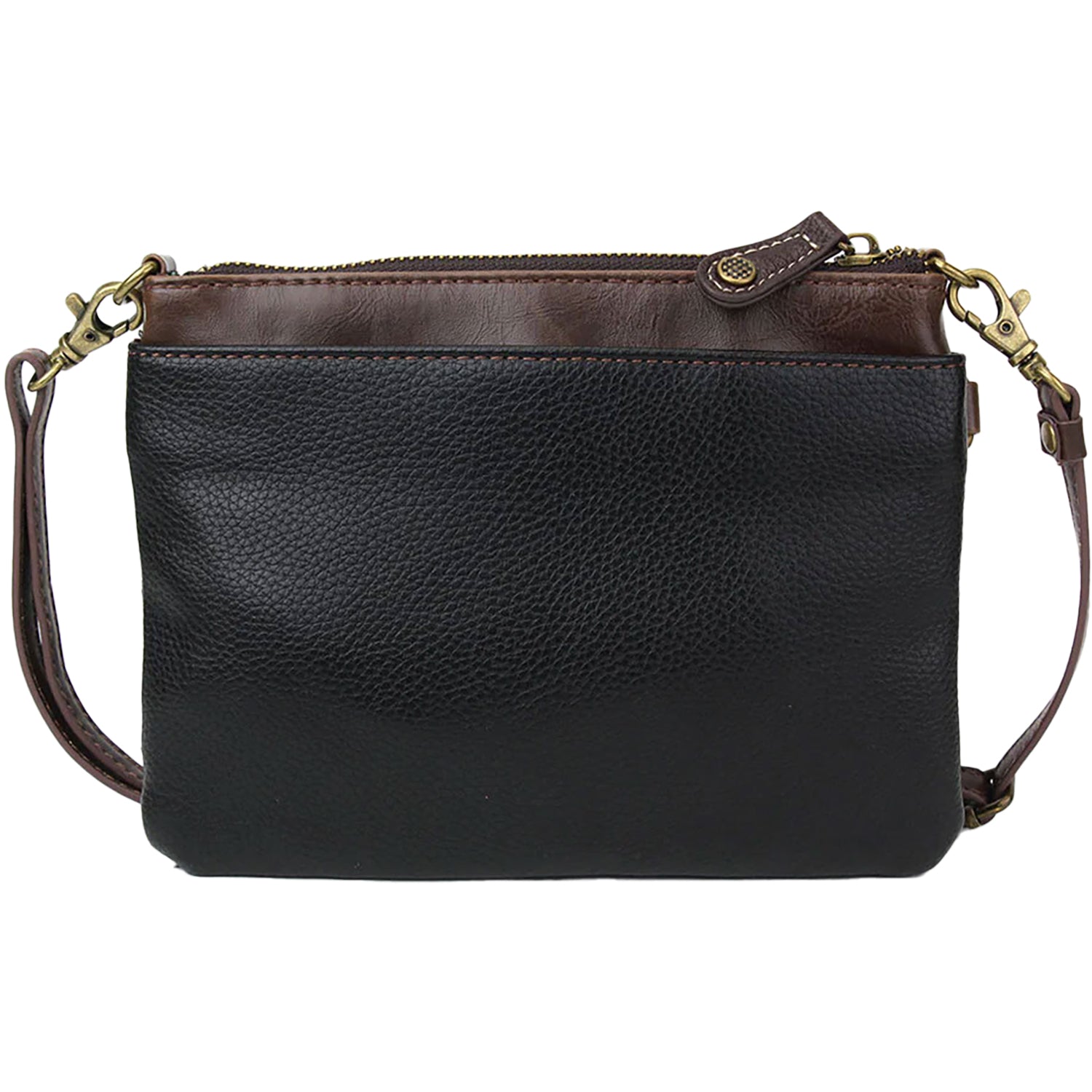 Unisex Chala Chala Starburst Dazzled Mini Crossbody Handbag Black Synthetic Black Synthetic