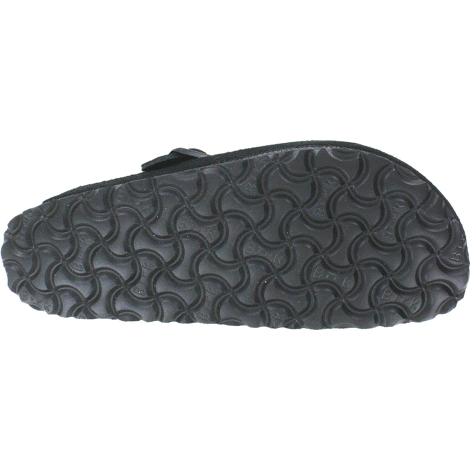 Unisex Birkenstock Unisex Birkenstock Boston Soft Footbed Black Suede Black Suede