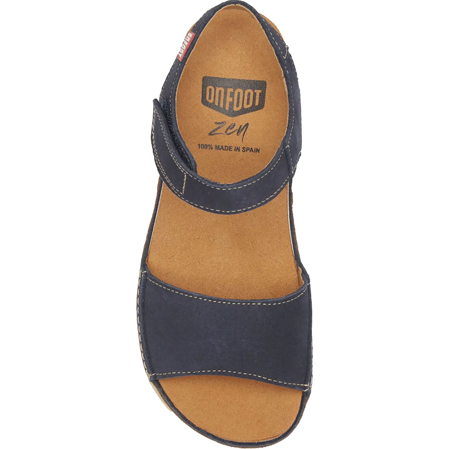 Womens On foot On Foot 240 Vegas Women's Platform Sandals Navy Navy