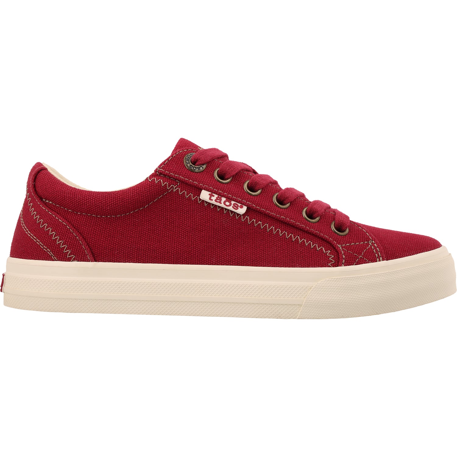 Womens Taos Taos Plim Soul Women's Sneakers Red Canvas Red Canvas