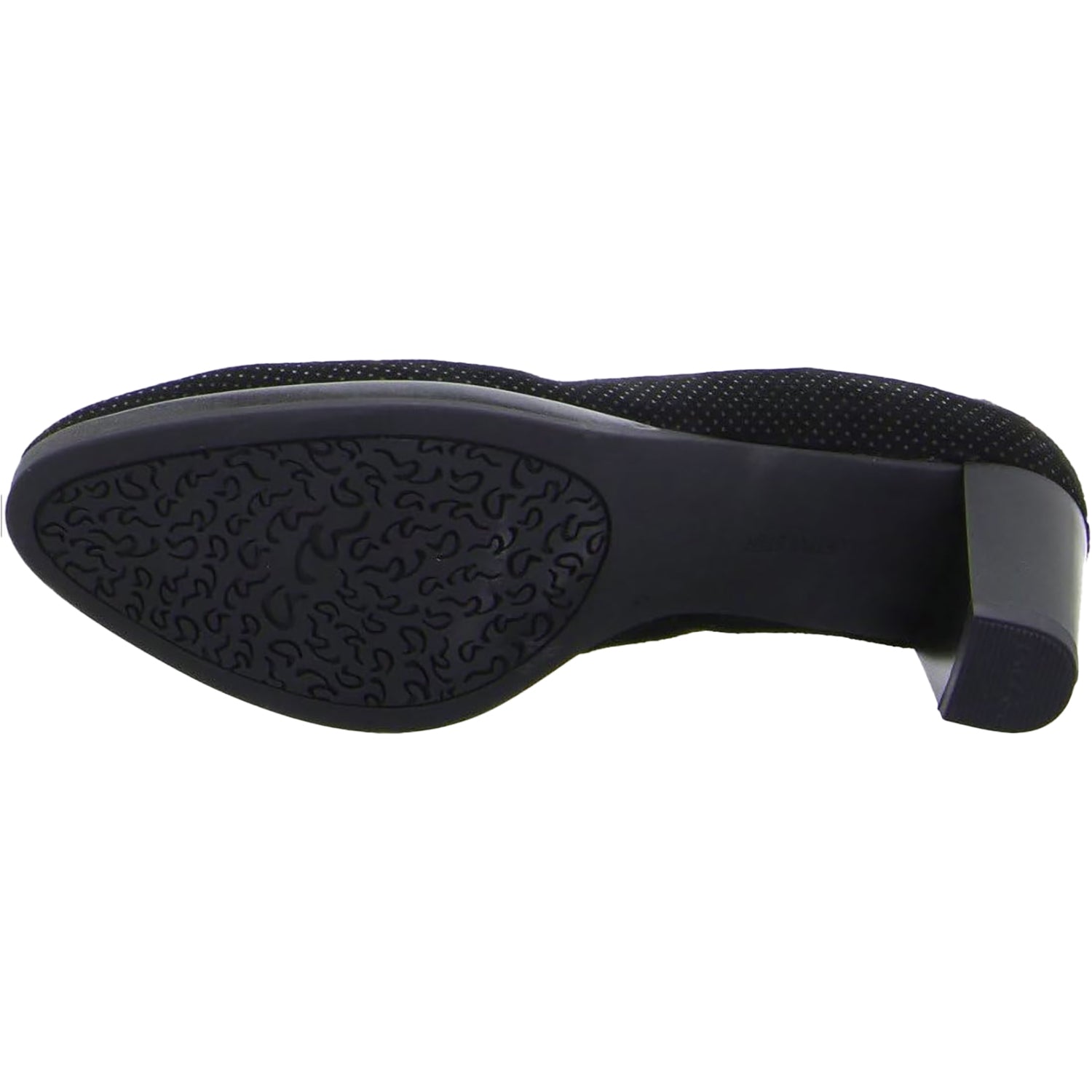 Womens Ara shoes Ara Ophelia Women's High Heel Pumps Black Puntikid Leather Black Puntikid Leather