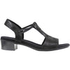 Womens Munro Munro Susan Women's High Heel Sandals Black Stardust Leather Black Stardust Leather