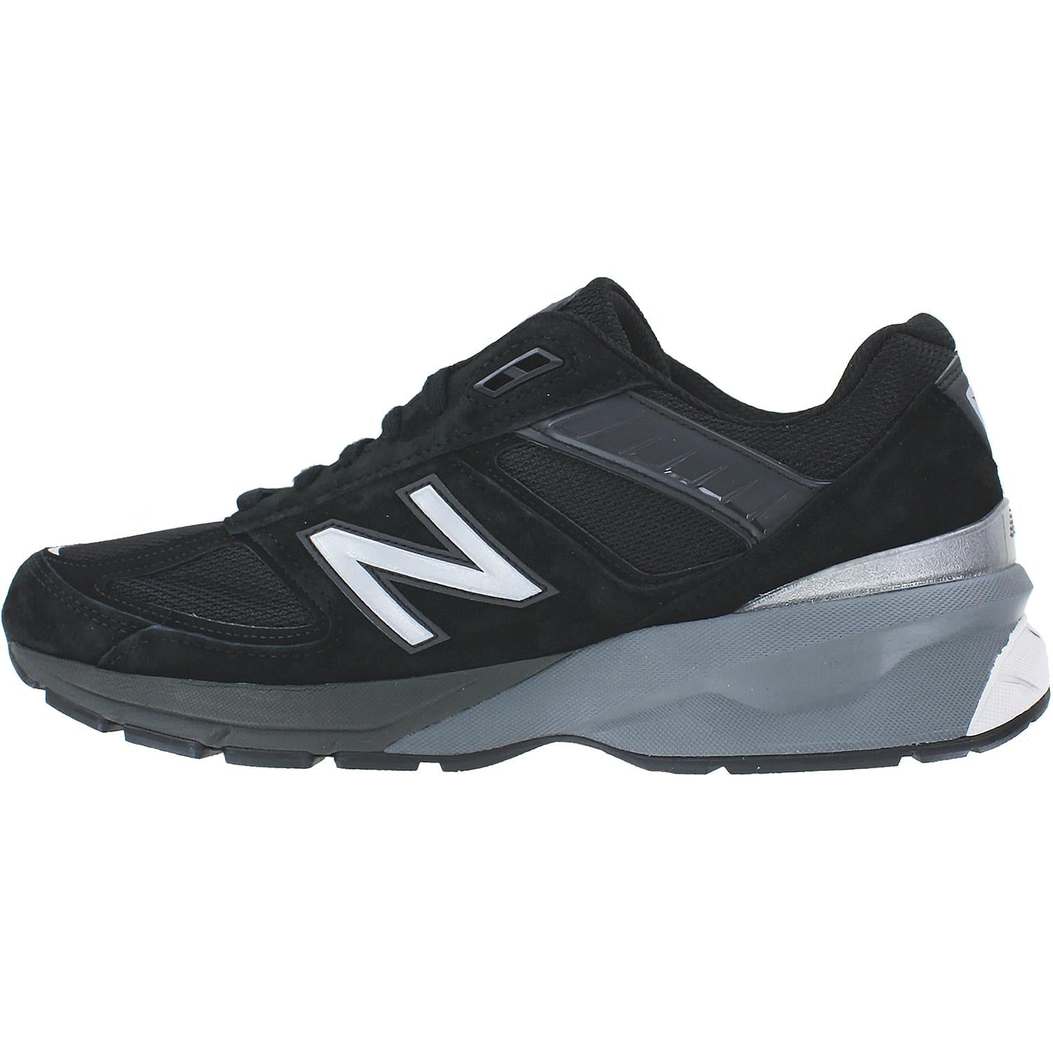 靴 M990BK5 27.5 990v5 NEW BALANCE Amazon.com | New Balance Made in US 990v5 Navy/Silver 5 2A