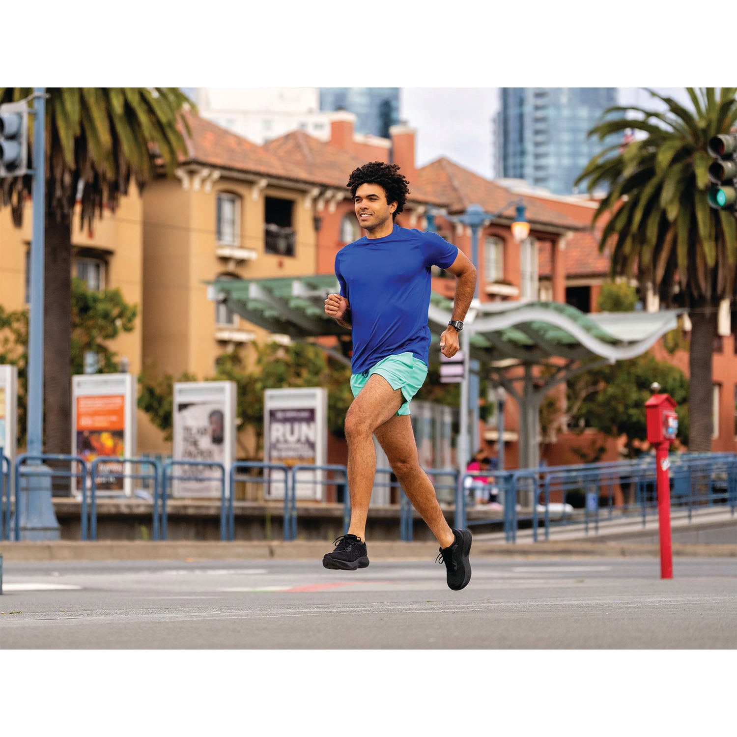 Mens Topo Men's Topo Atmos Black/Black Mesh (Neutral Support) Black/Black Mesh