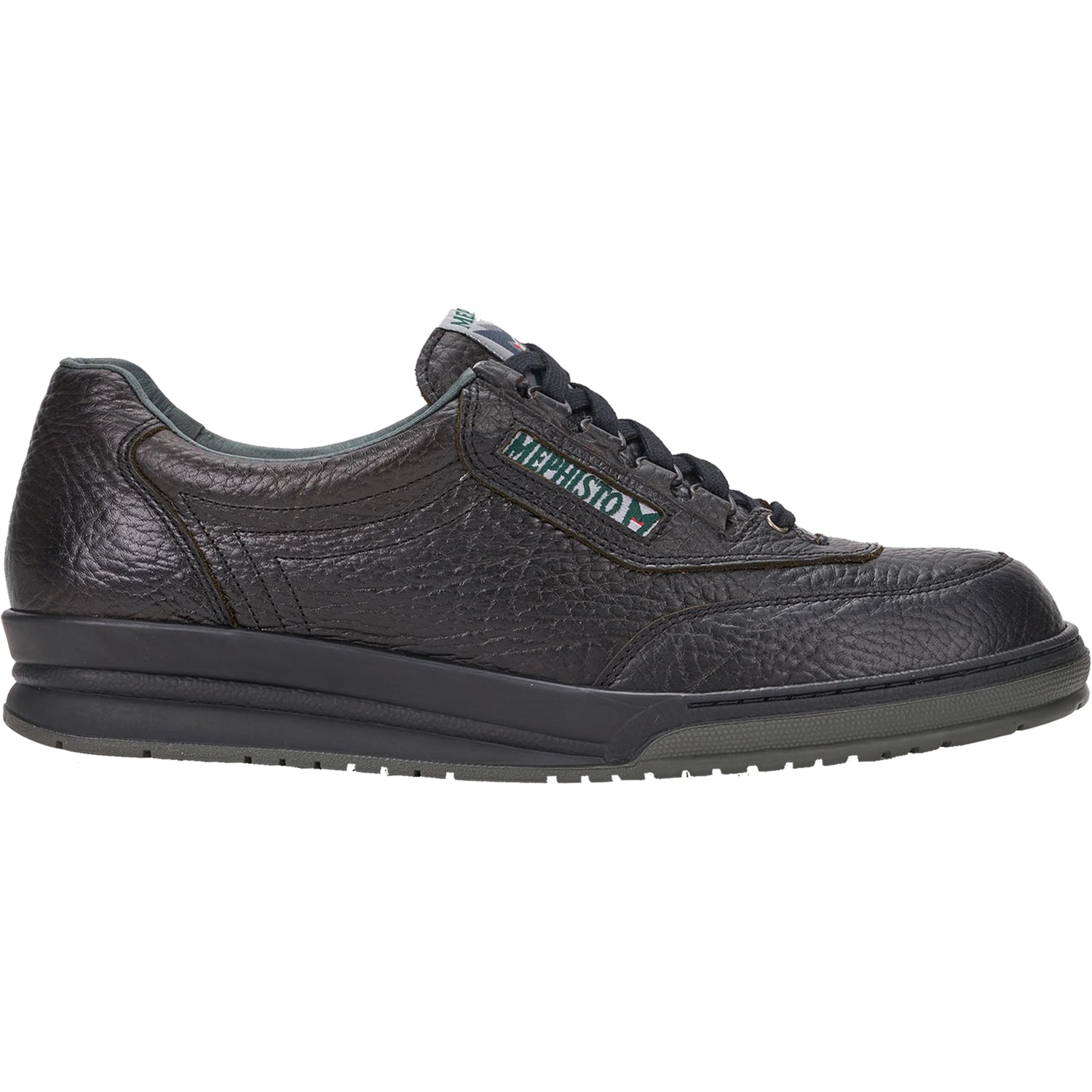 Men's Mephisto Match Black Leather – Footwear etc.