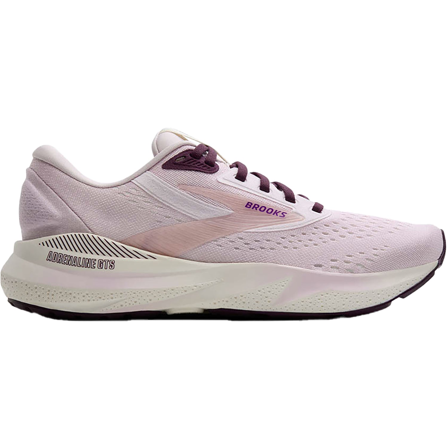 Women's Brooks Adrenaline GTS Stability 24 Orchid/Coconut/Purple Mesh