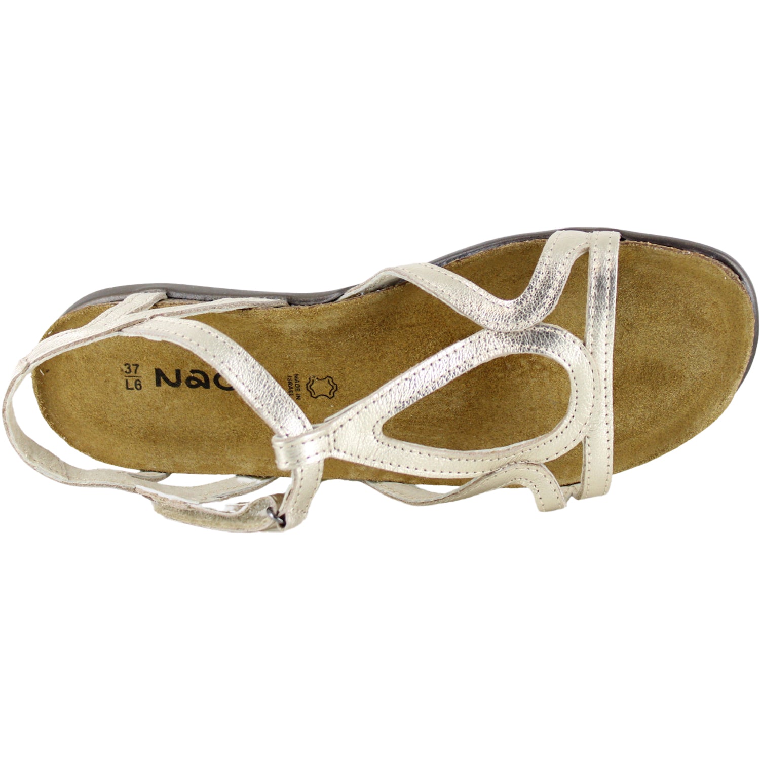 Womens Naot Naot Dorith Women's Sandals Radiant Gold Radiant Gold